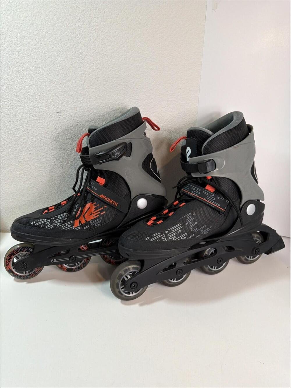 K2 Kenetic 80 M Skates with Box Size 12.5 Great Condition